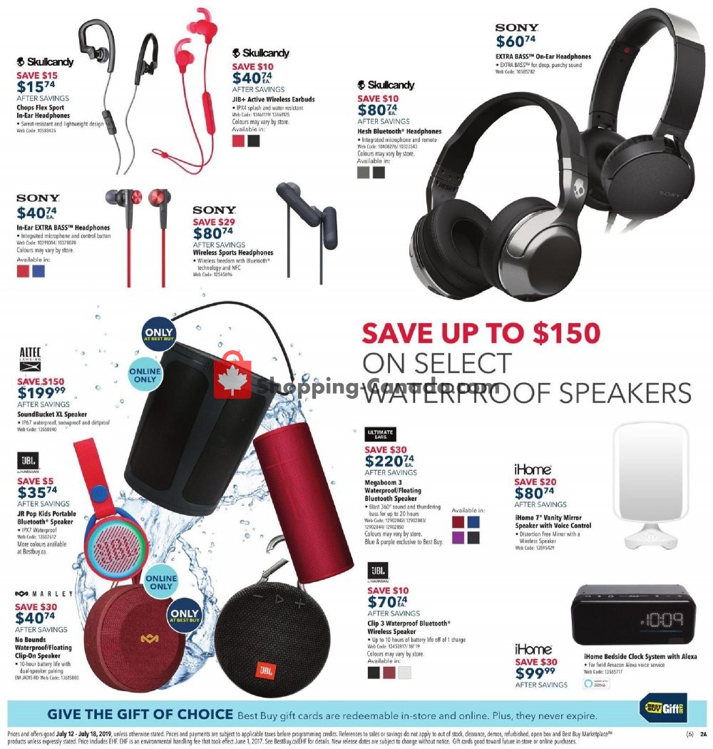 Best Buy flyer from Friday July 12, 2019 to Thursday July 18, 2019 - page 5