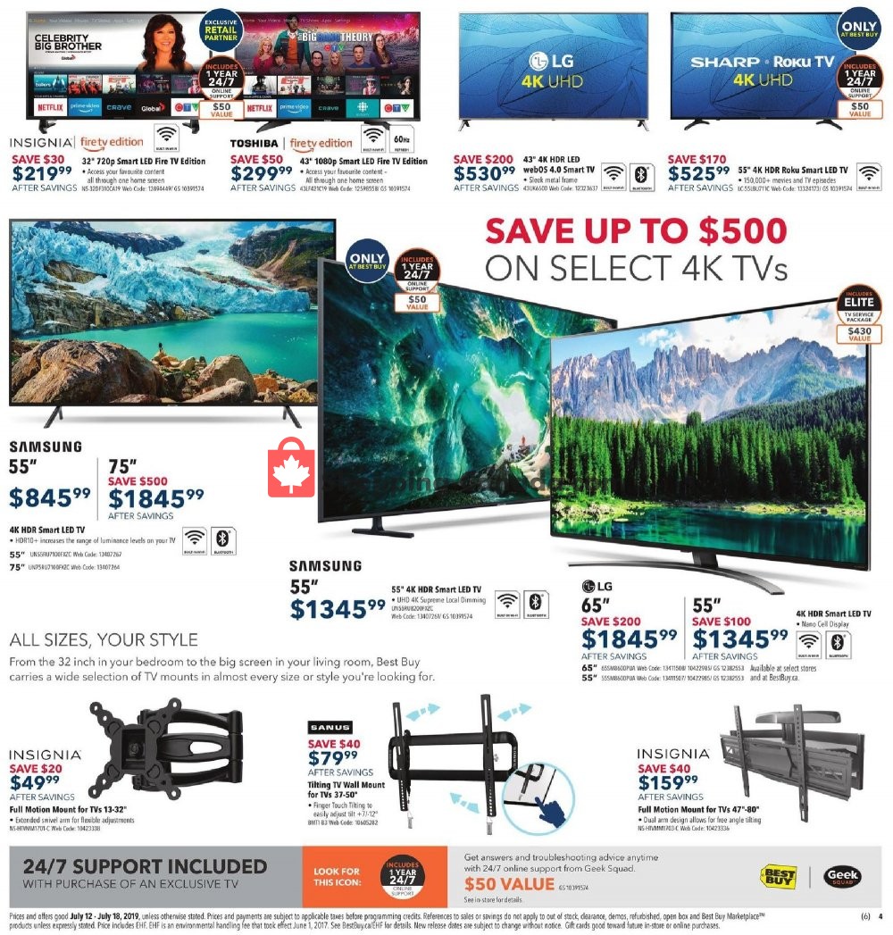 Best Buy flyer from Friday July 12, 2019 to Thursday July 18, 2019 - page 8