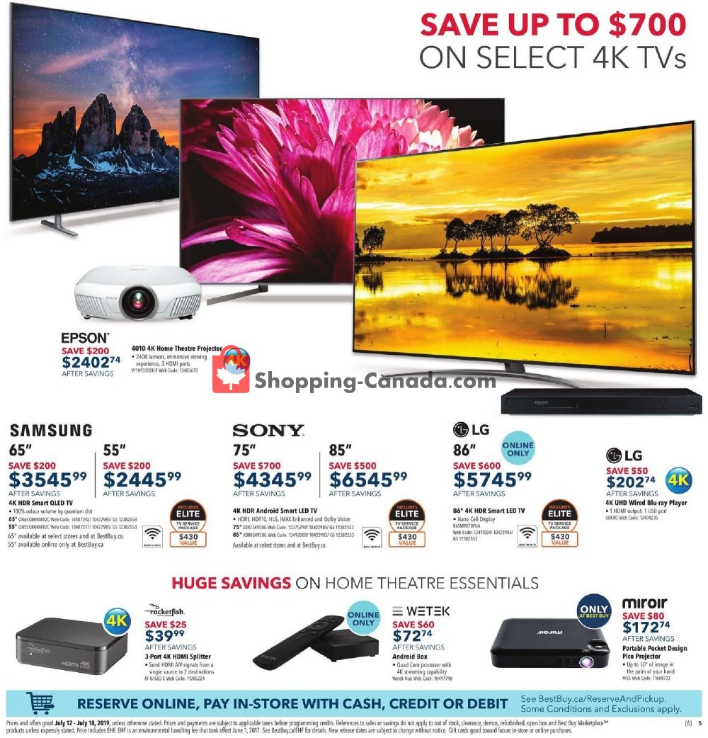 Best Buy flyer from Friday July 12, 2019 to Thursday July 18, 2019 - page 9