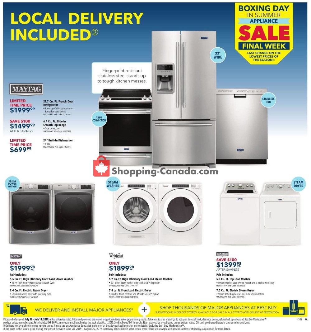 Best Buy flyer from Friday July 12, 2019 to Thursday July 18, 2019 - page 13