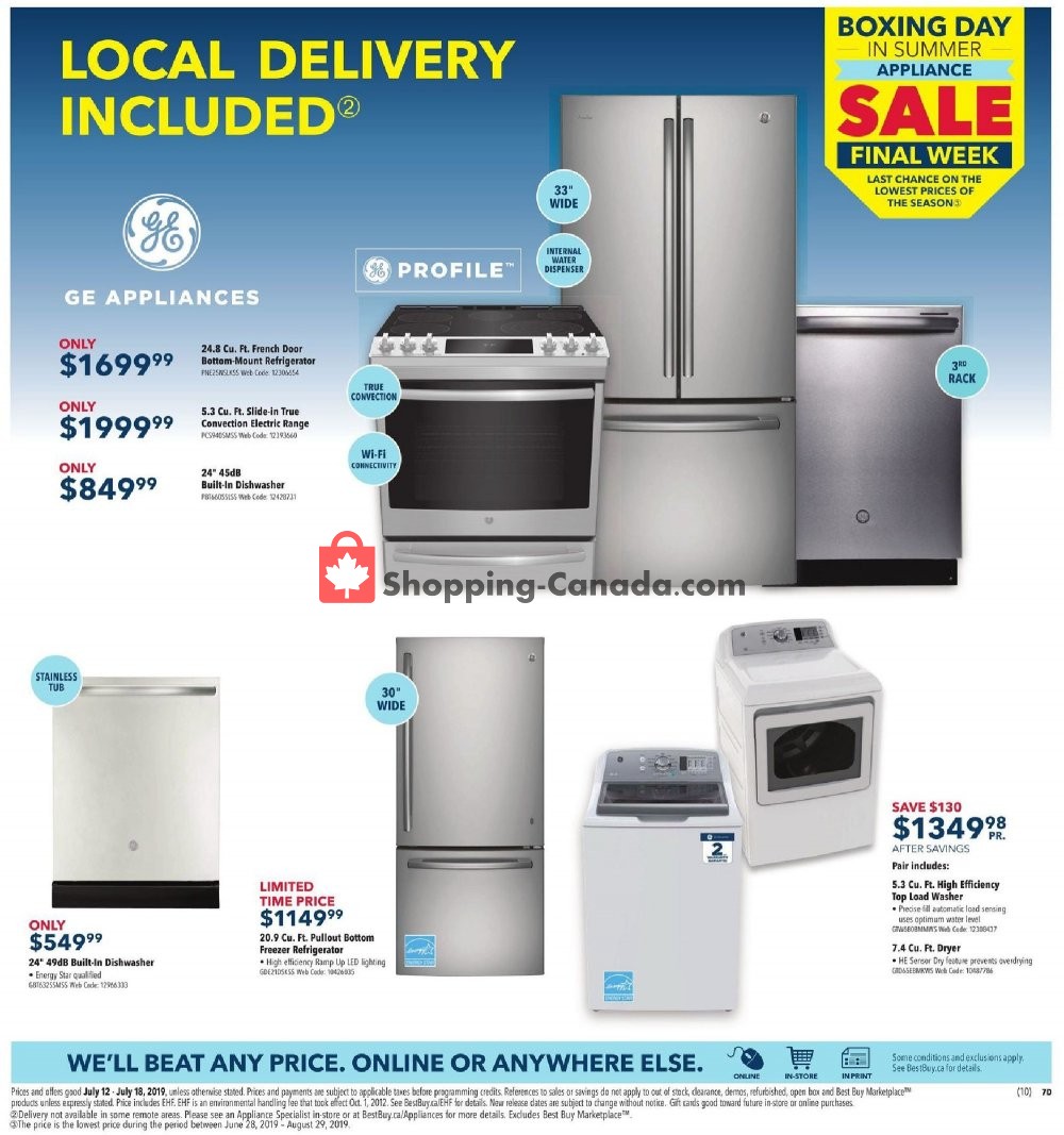 Best Buy flyer from Friday July 12, 2019 to Thursday July 18, 2019 - page 16