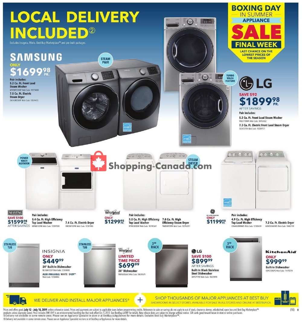 Best Buy flyer from Friday July 12, 2019 to Thursday July 18, 2019 - page 17