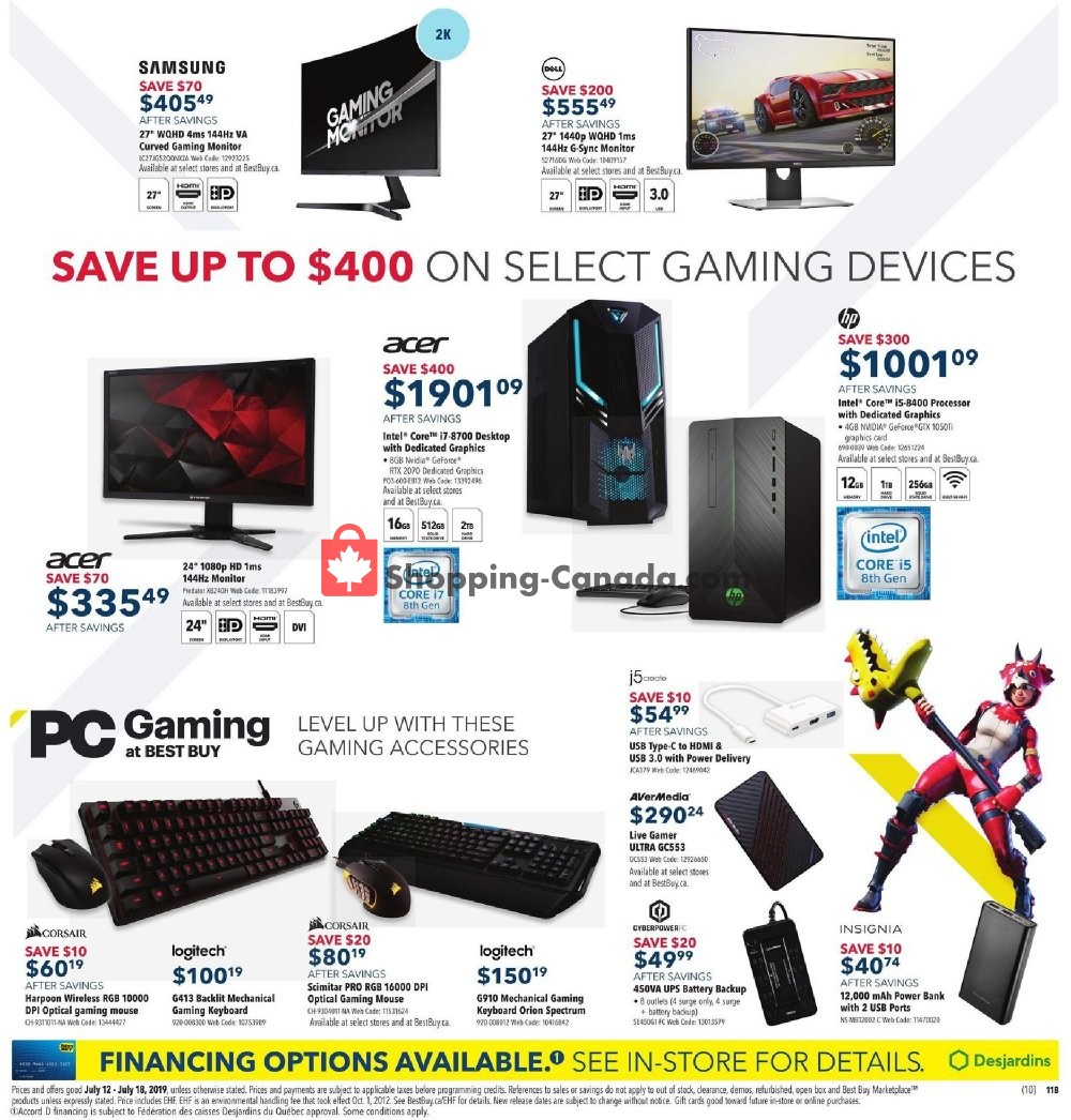 Best Buy flyer from Friday July 12, 2019 to Thursday July 18, 2019 - page 24