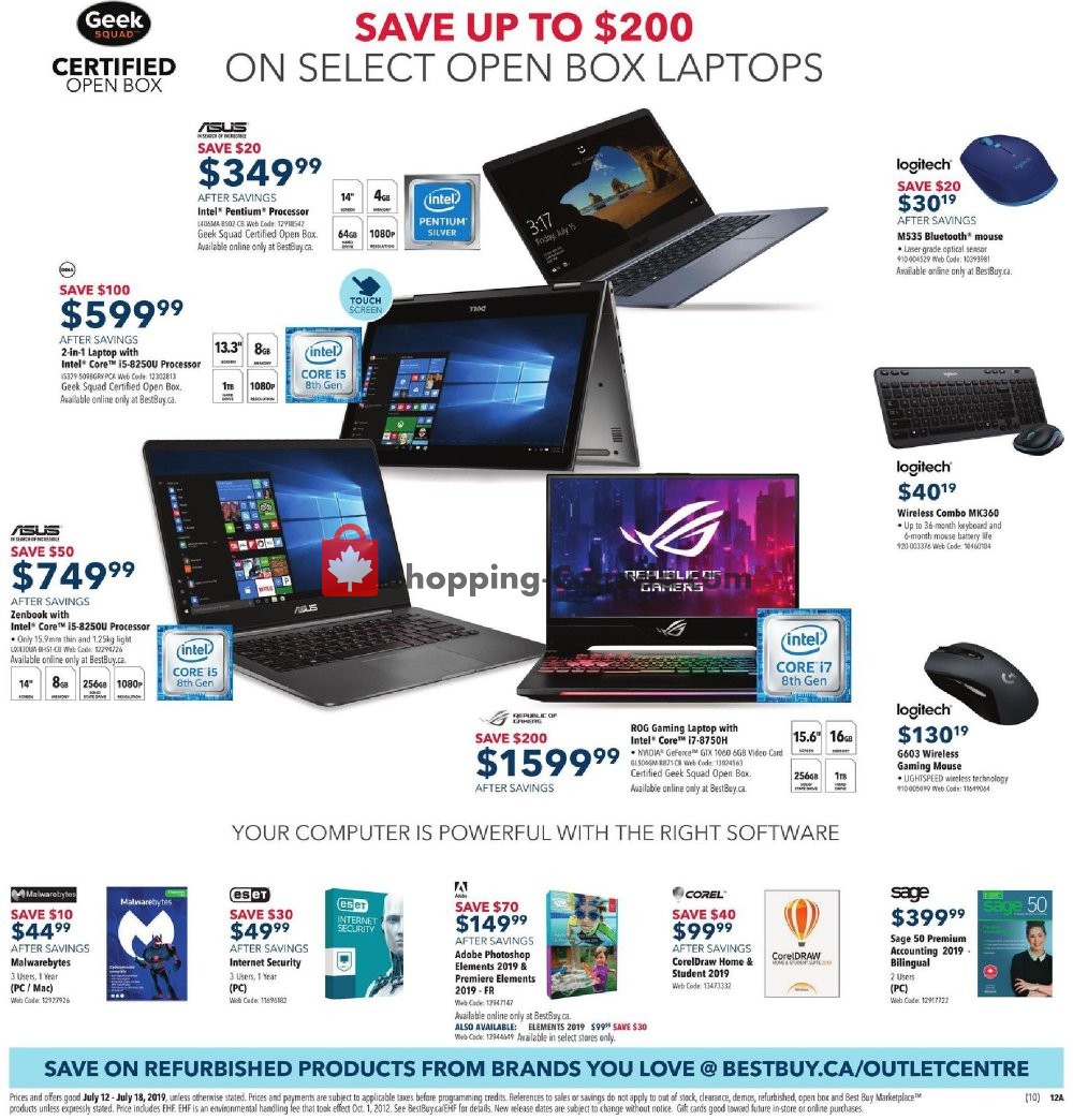 Best Buy flyer from Friday July 12, 2019 to Thursday July 18, 2019 - page 26