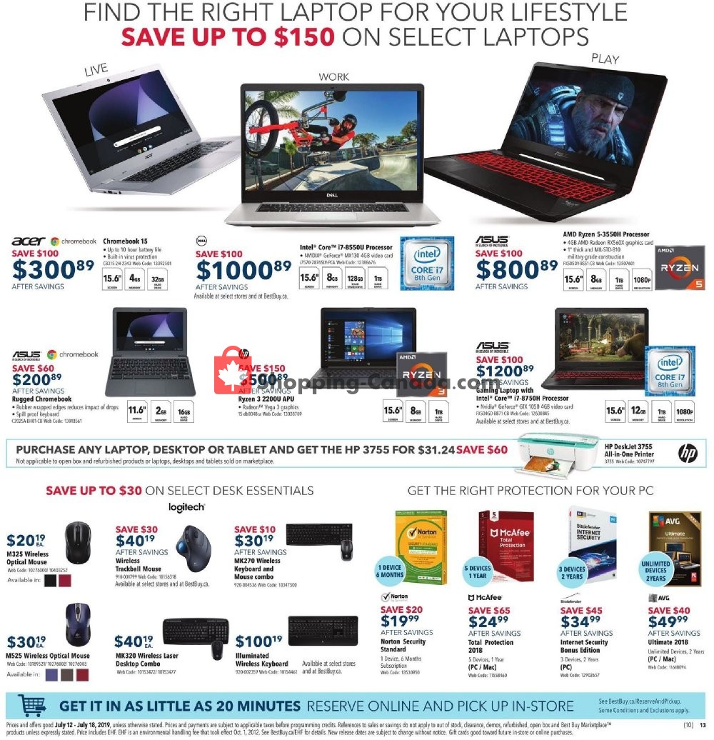 Best Buy flyer from Friday July 12, 2019 to Thursday July 18, 2019 - page 29