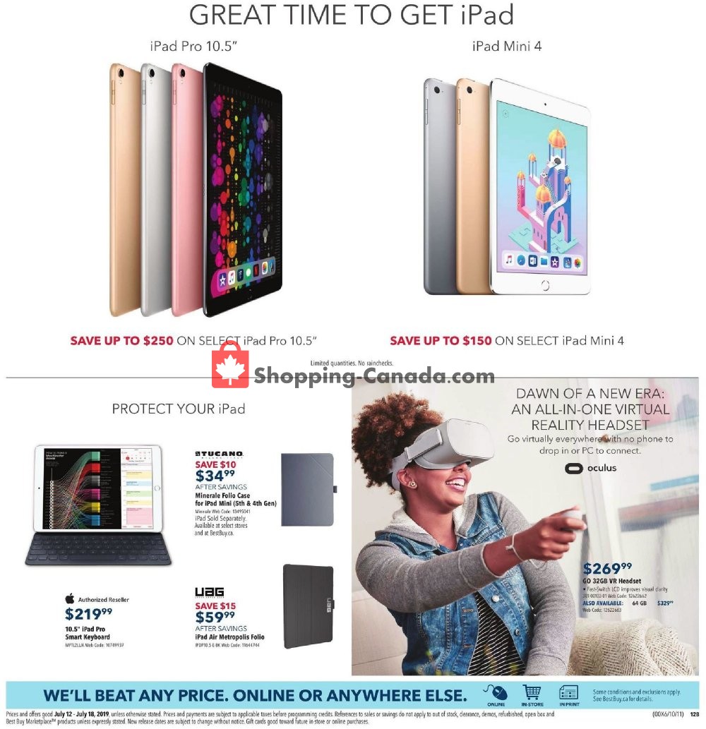 Best Buy flyer from Friday July 12, 2019 to Thursday July 18, 2019 - page 28
