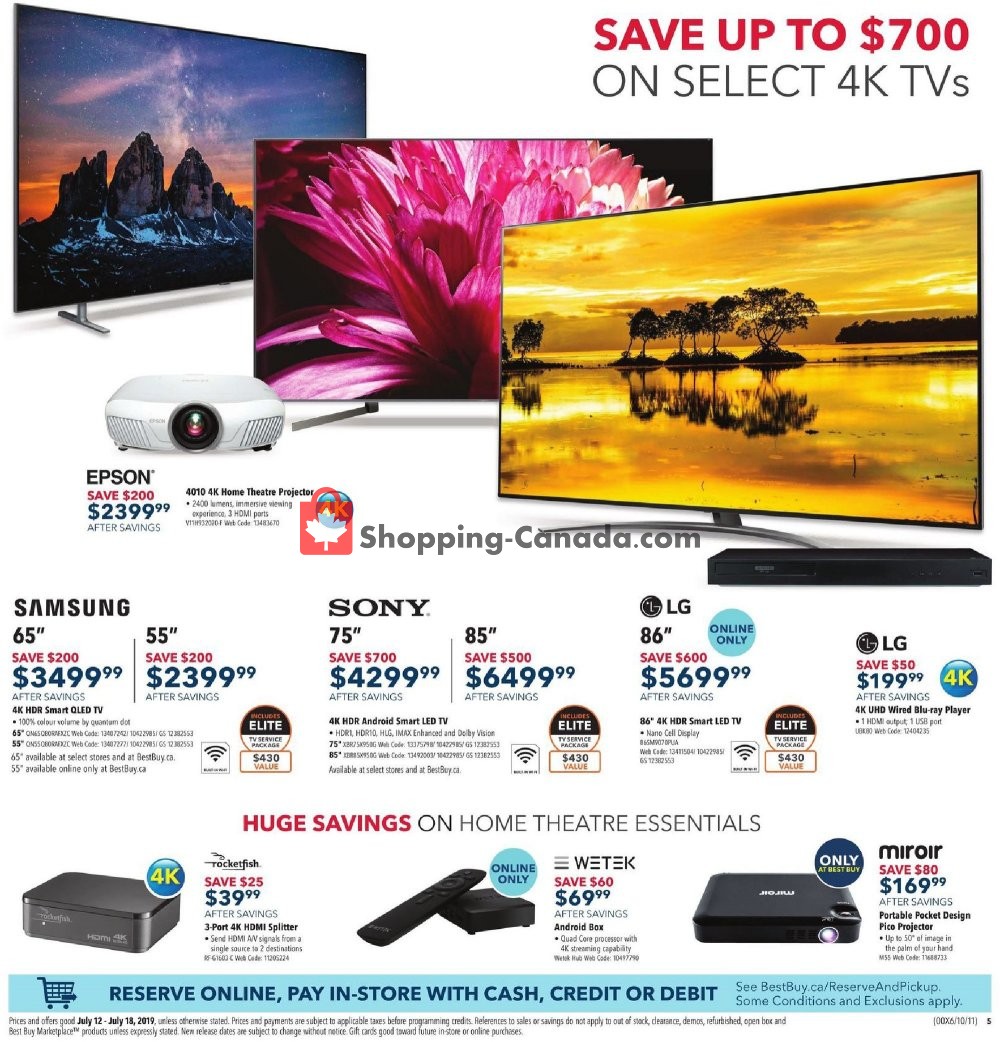 Best Buy flyer from Friday July 12, 2019 to Thursday July 18, 2019 - page 9