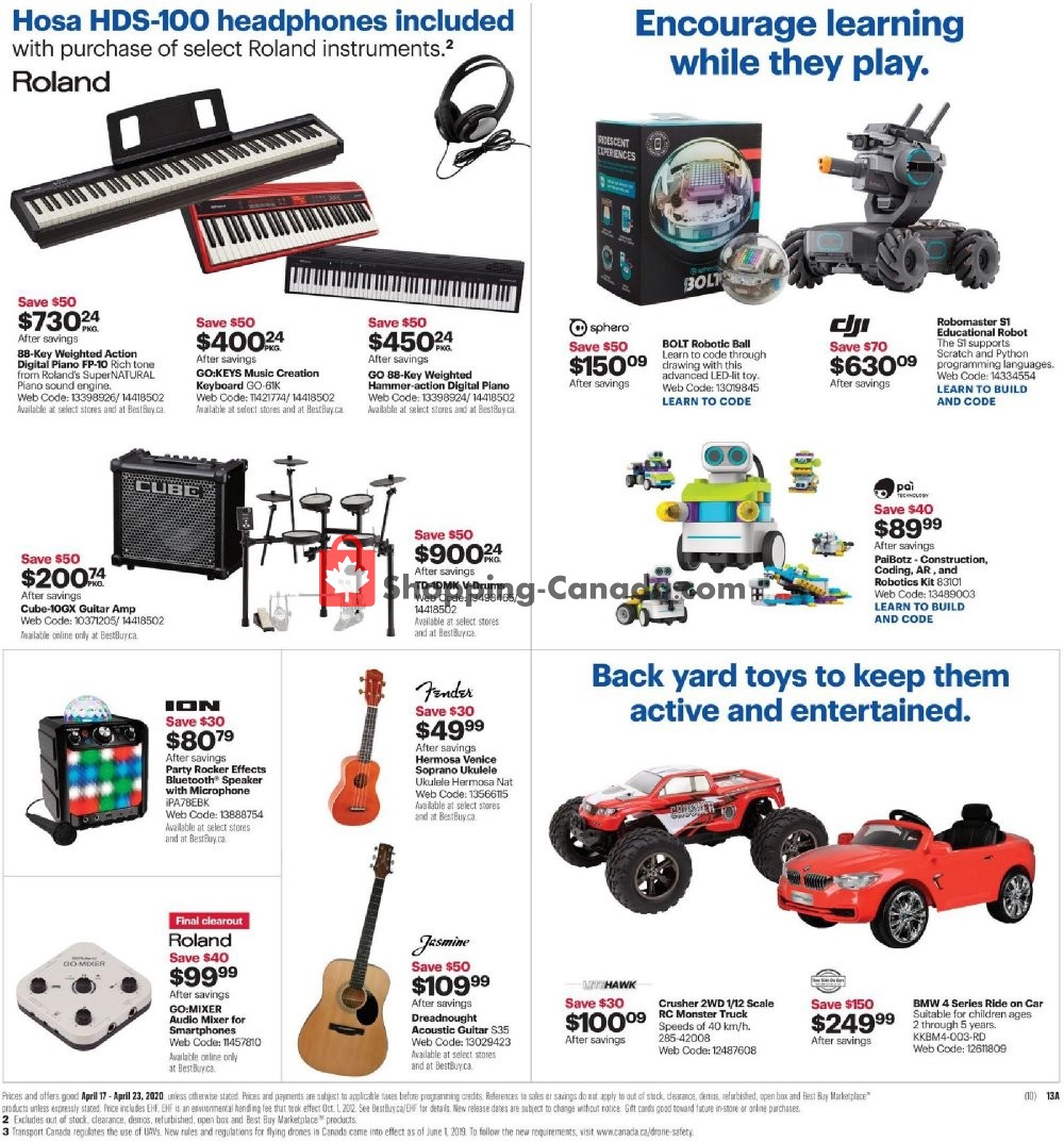 Best Buy flyer from Friday April 17, 2020 to Thursday April 23, 2020 - page 11
