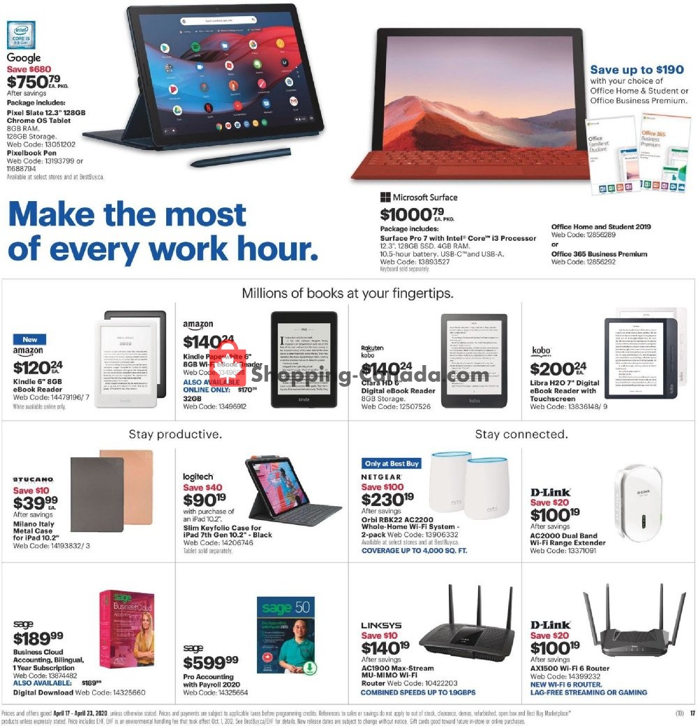 Best Buy flyer from Friday April 17, 2020 to Thursday April 23, 2020 - page 15