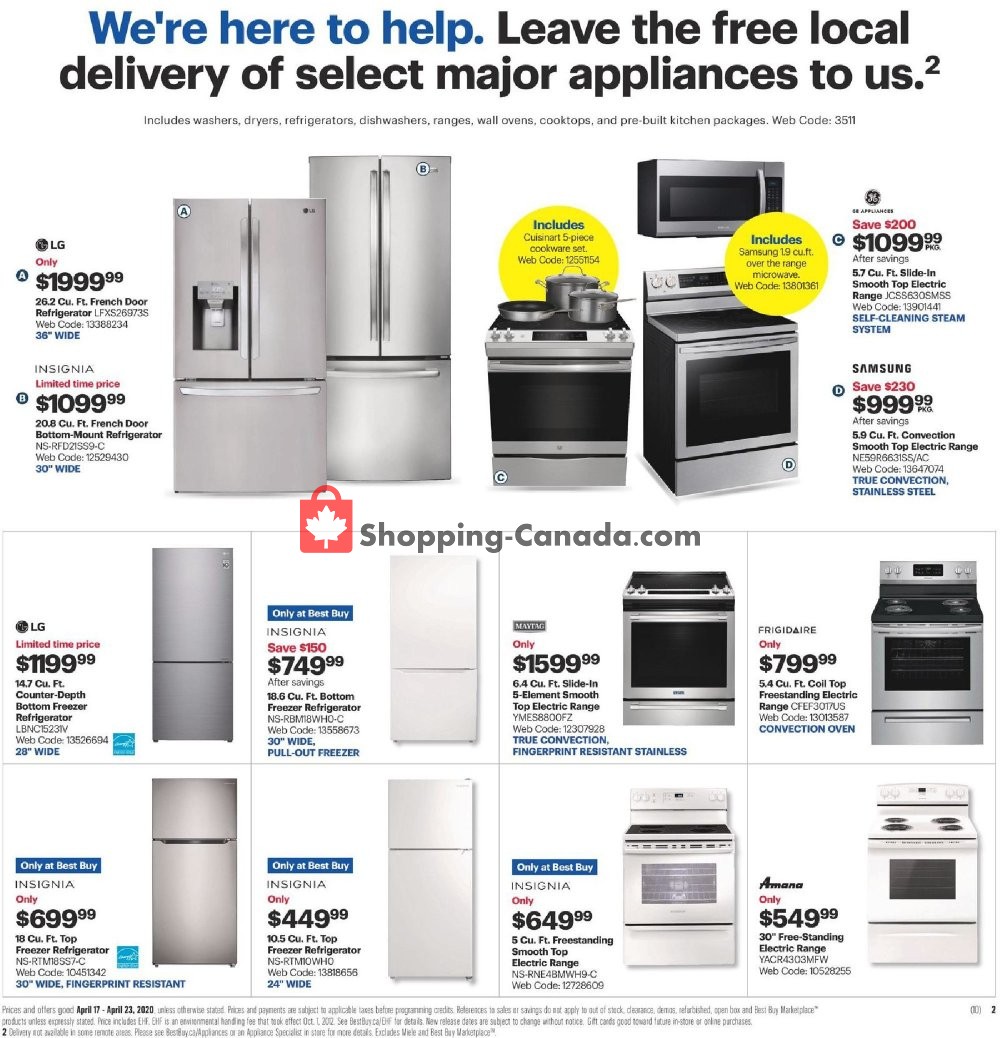 Best Buy flyer from Friday April 17, 2020 to Thursday April 23, 2020 - page 22