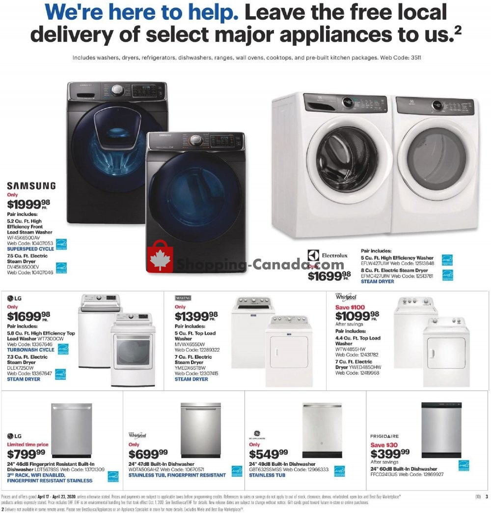 Best Buy flyer from Friday April 17, 2020 to Thursday April 23, 2020 - page 23