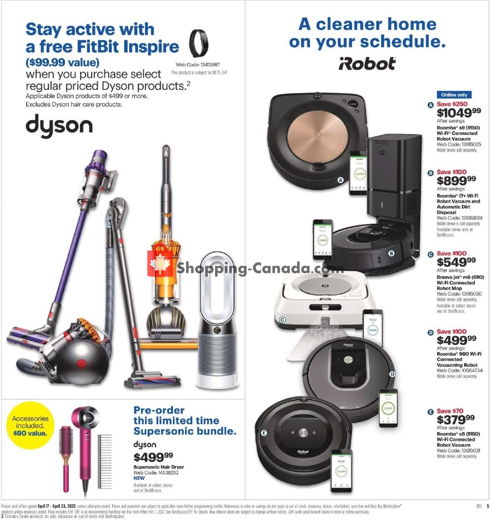 Best Buy flyer from Friday April 17, 2020 to Thursday April 23, 2020 - page 25