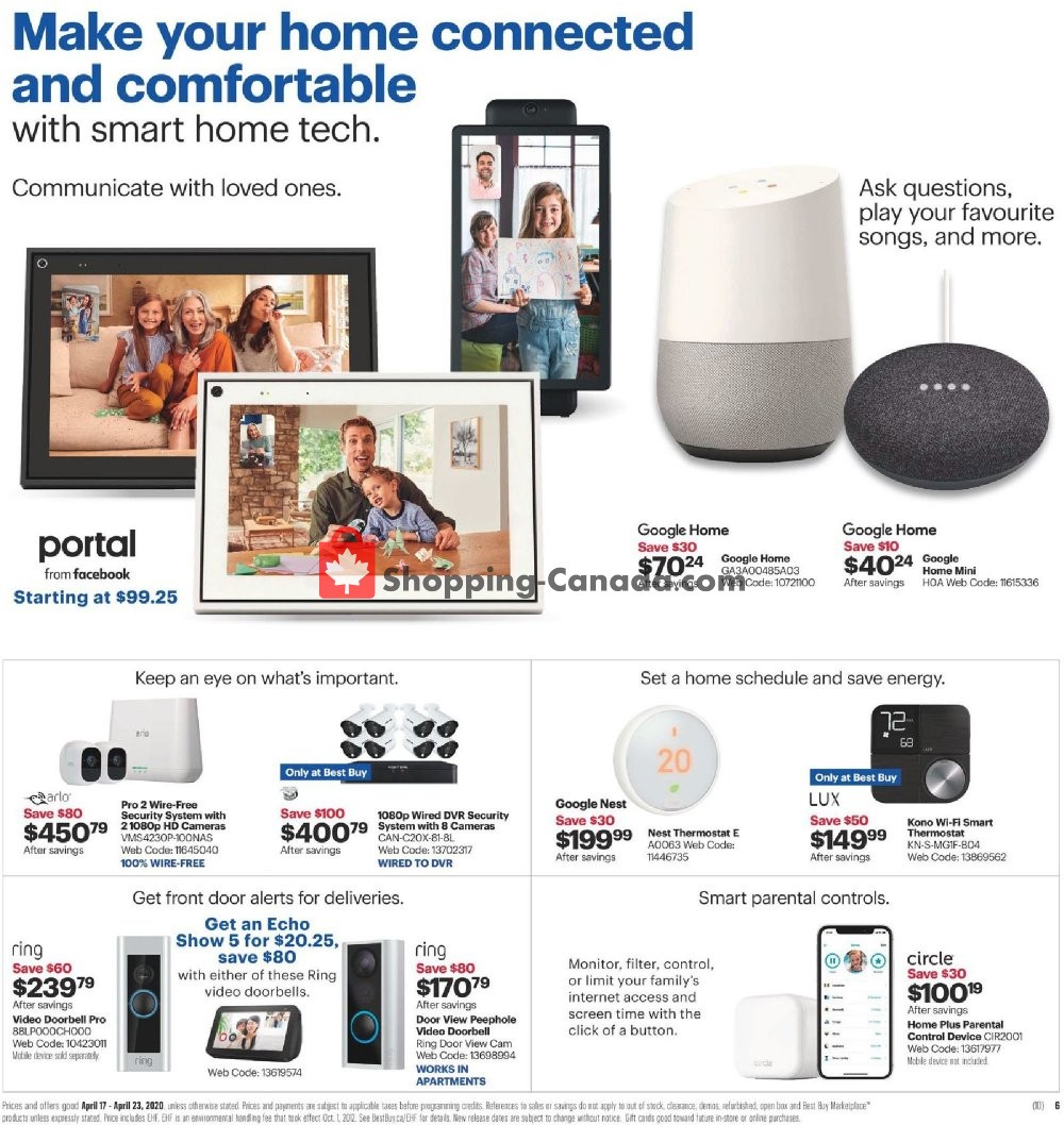 Best Buy flyer from Friday April 17, 2020 to Thursday April 23, 2020 - page 3