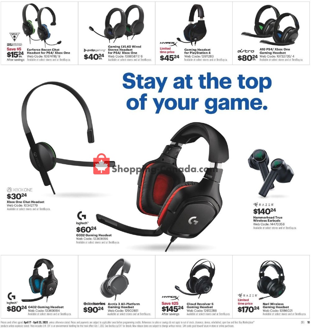 Best Buy flyer from Friday April 17, 2020 to Thursday April 23, 2020 - page 7