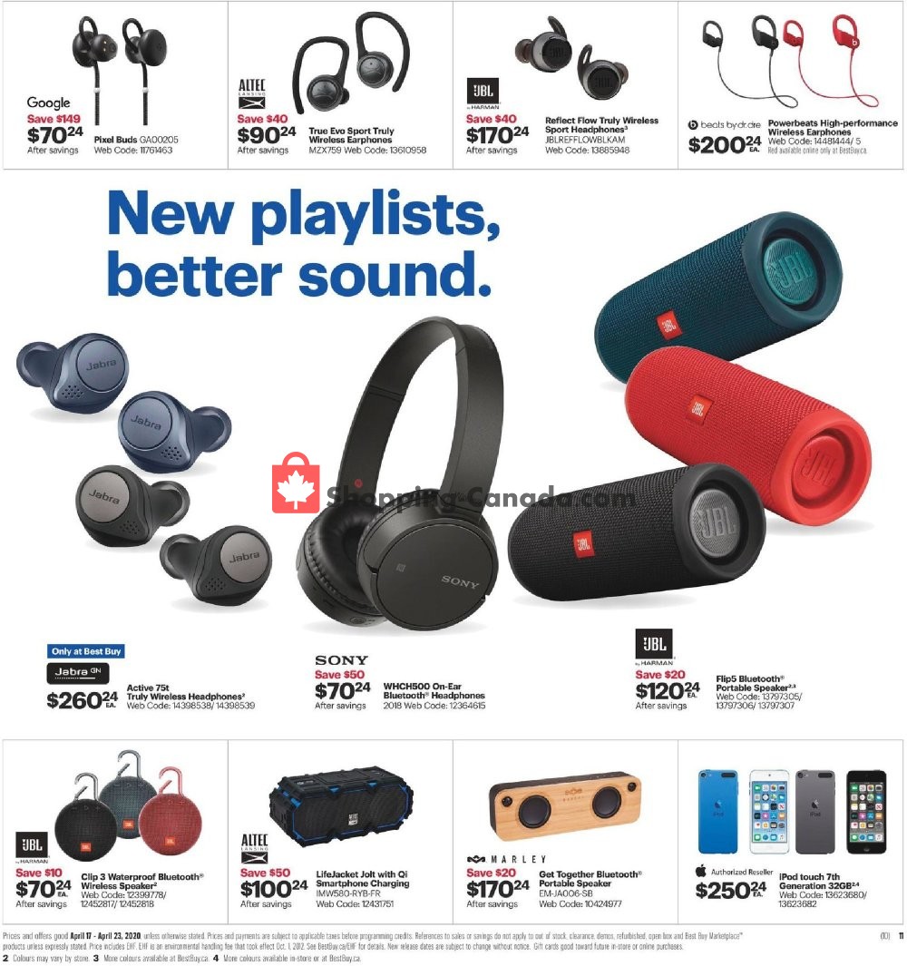 Best Buy flyer from Friday April 17, 2020 to Thursday April 23, 2020 - page 8