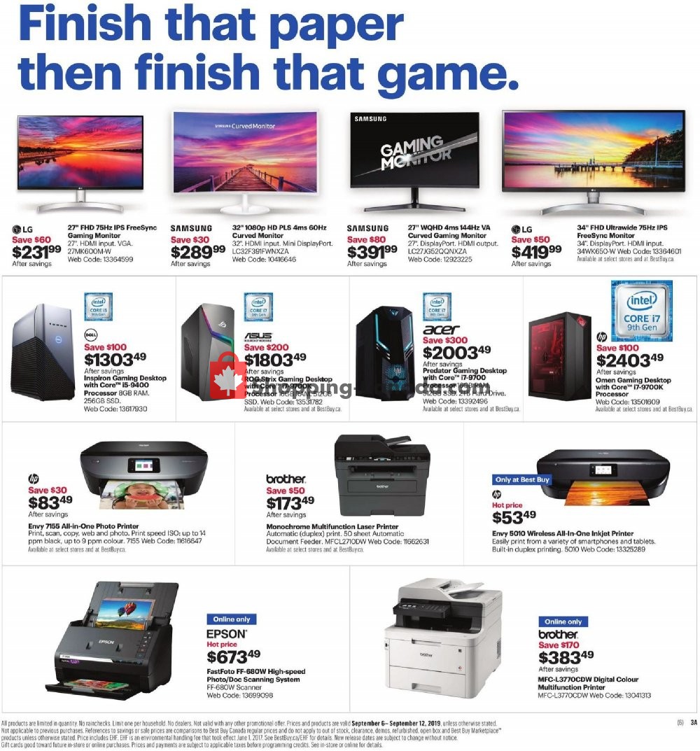 Best Buy flyer from Friday September 6, 2019 to Thursday September 12, 2019 - page 11