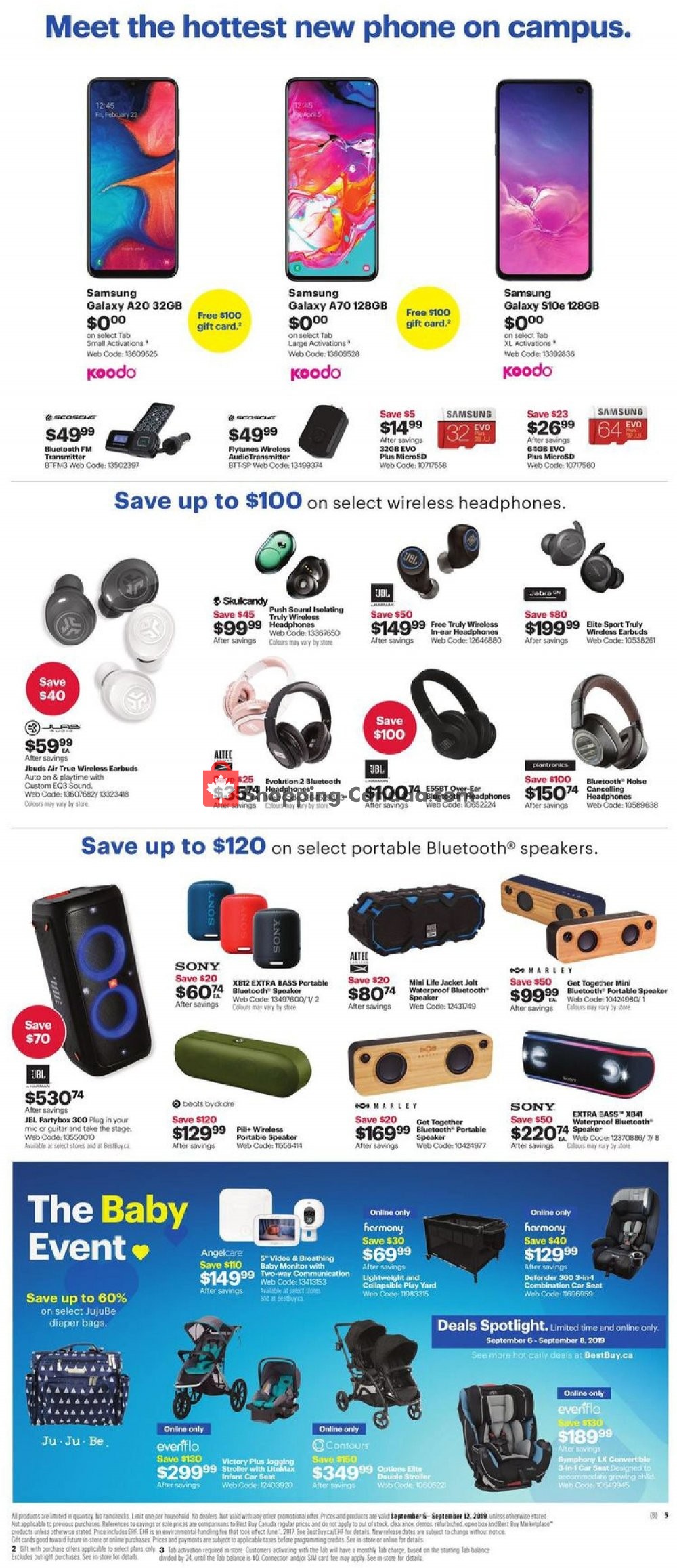 Best Buy flyer from Friday September 6, 2019 to Thursday September 12, 2019 - page 17