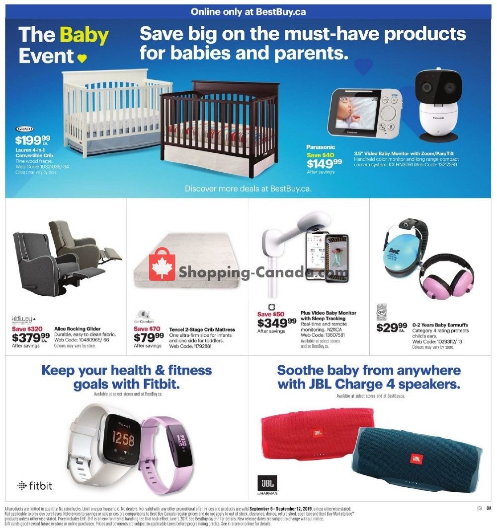 Best Buy flyer from Friday September 6, 2019 to Thursday September 12, 2019 - page 3