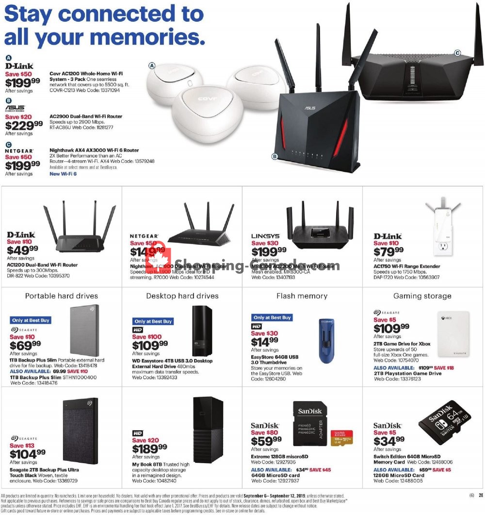 Best Buy flyer from Friday September 6, 2019 to Thursday September 12, 2019 - page 9