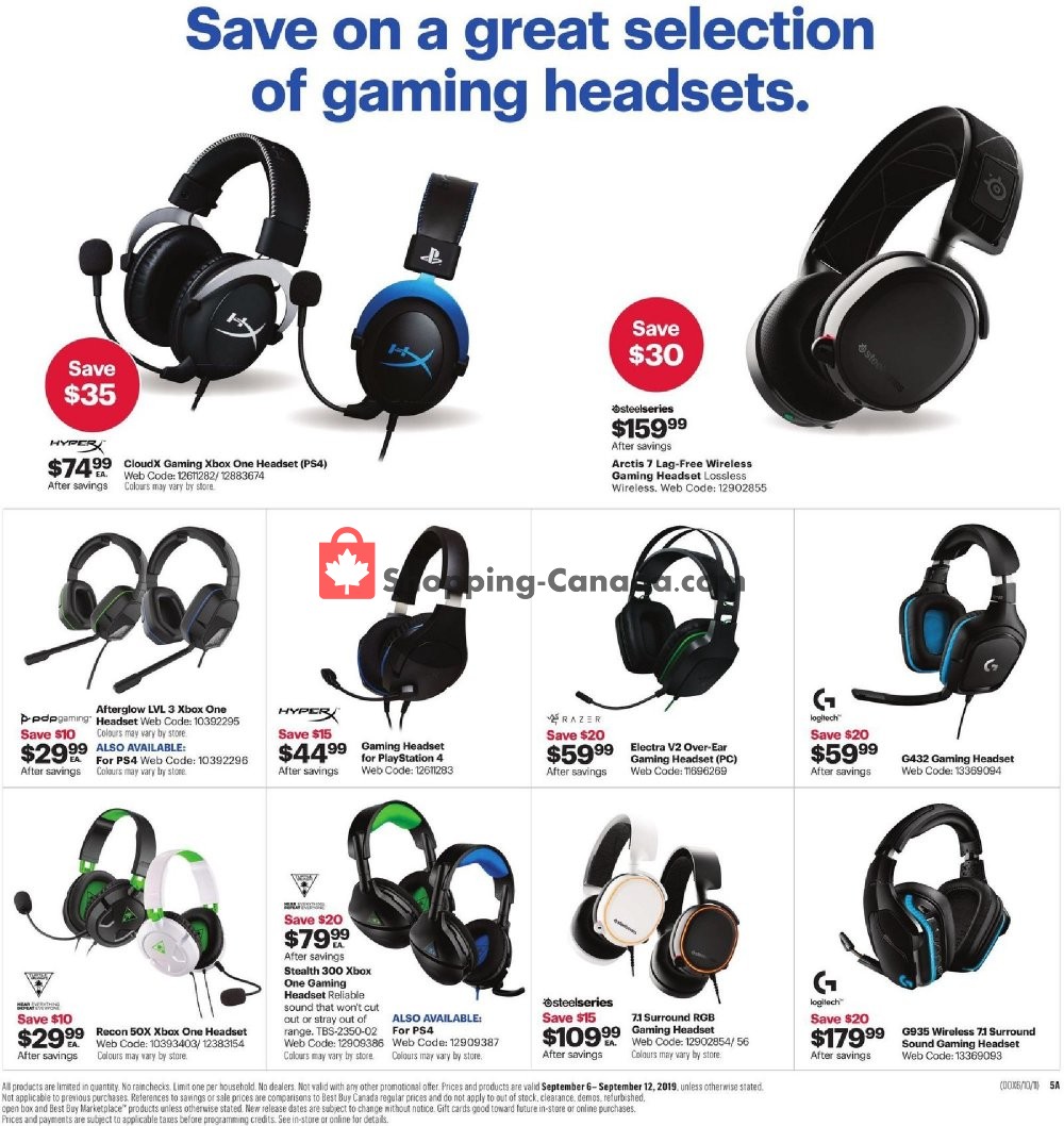Best Buy flyer from Friday September 6, 2019 to Thursday September 12, 2019 - page 18