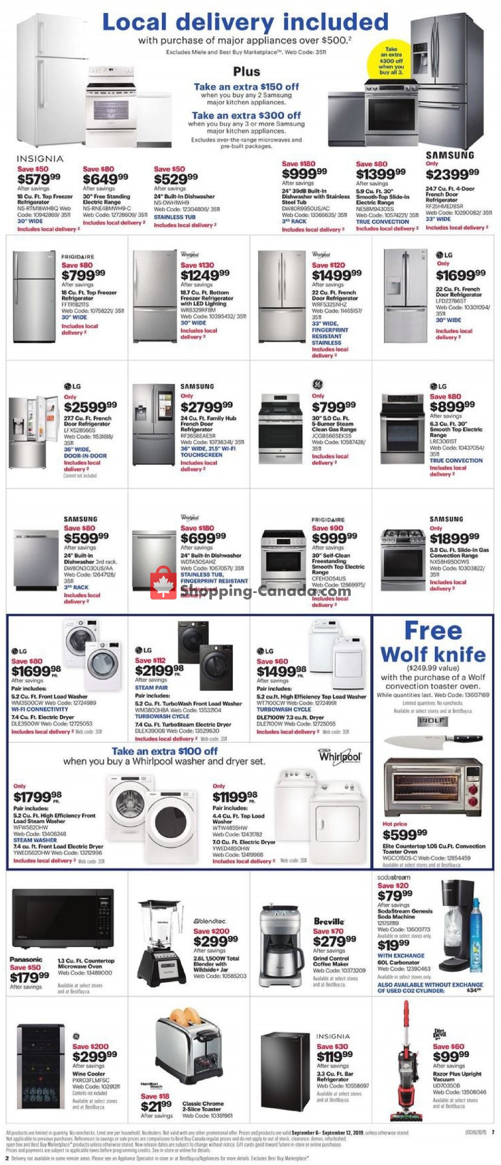 Best Buy flyer from Friday September 6, 2019 to Thursday September 12, 2019 - page 21