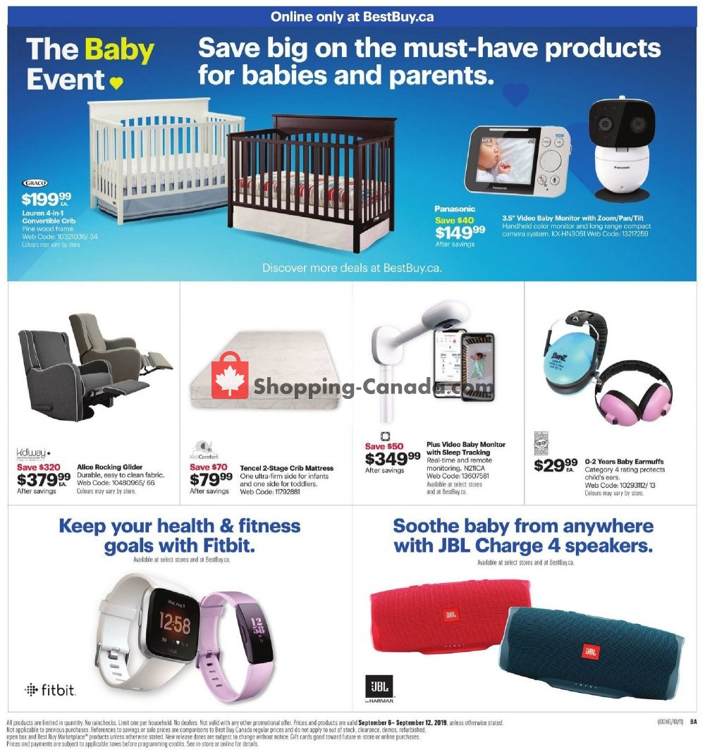 Best Buy flyer from Friday September 6, 2019 to Thursday September 12, 2019 - page 3