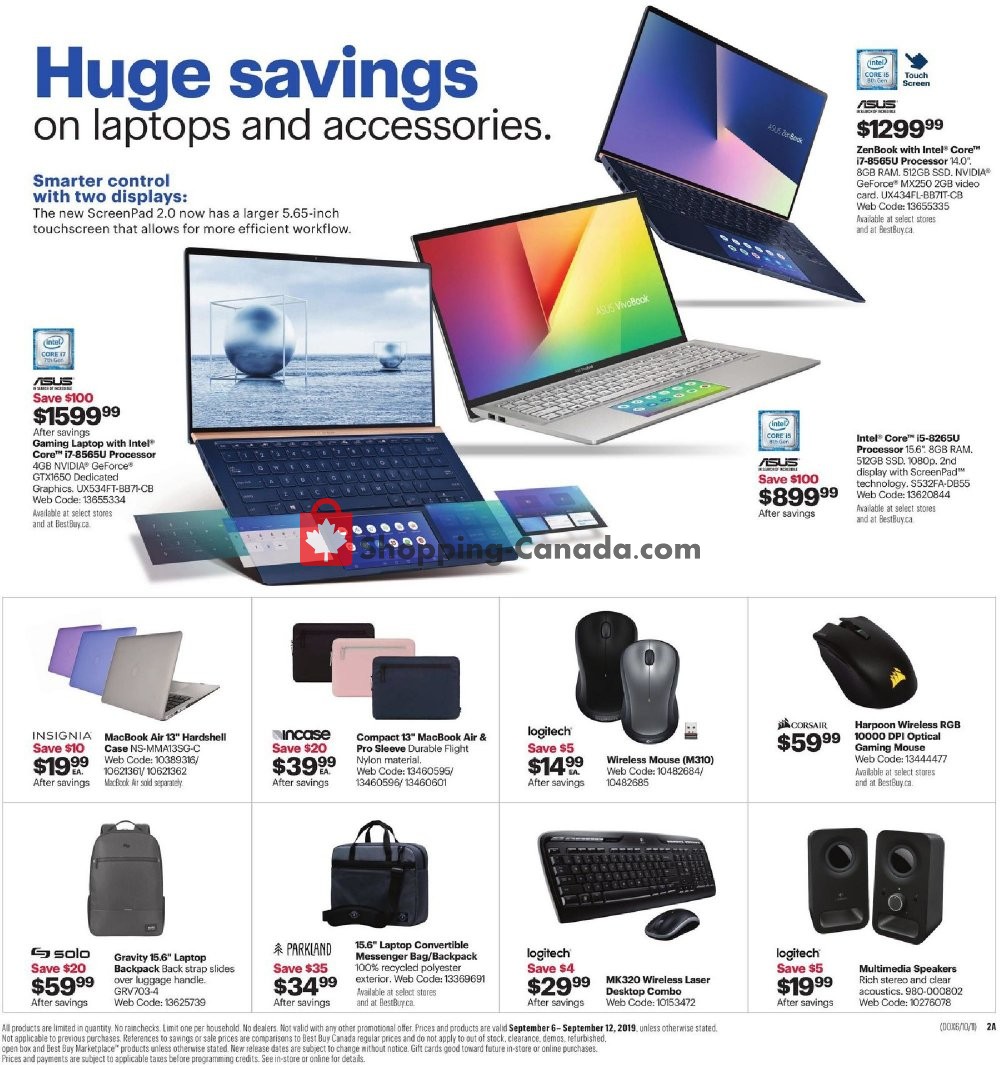 Best Buy flyer from Friday September 6, 2019 to Thursday September 12, 2019 - page 5
