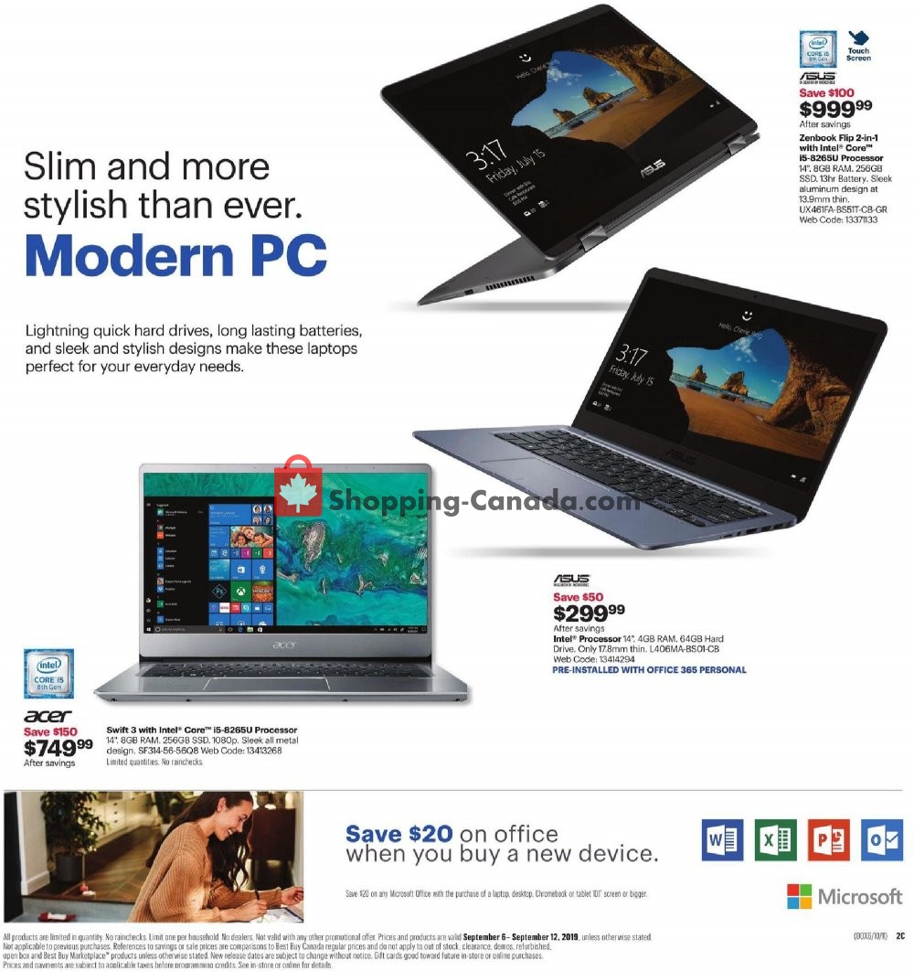 Best Buy flyer from Friday September 6, 2019 to Thursday September 12, 2019 - page 7