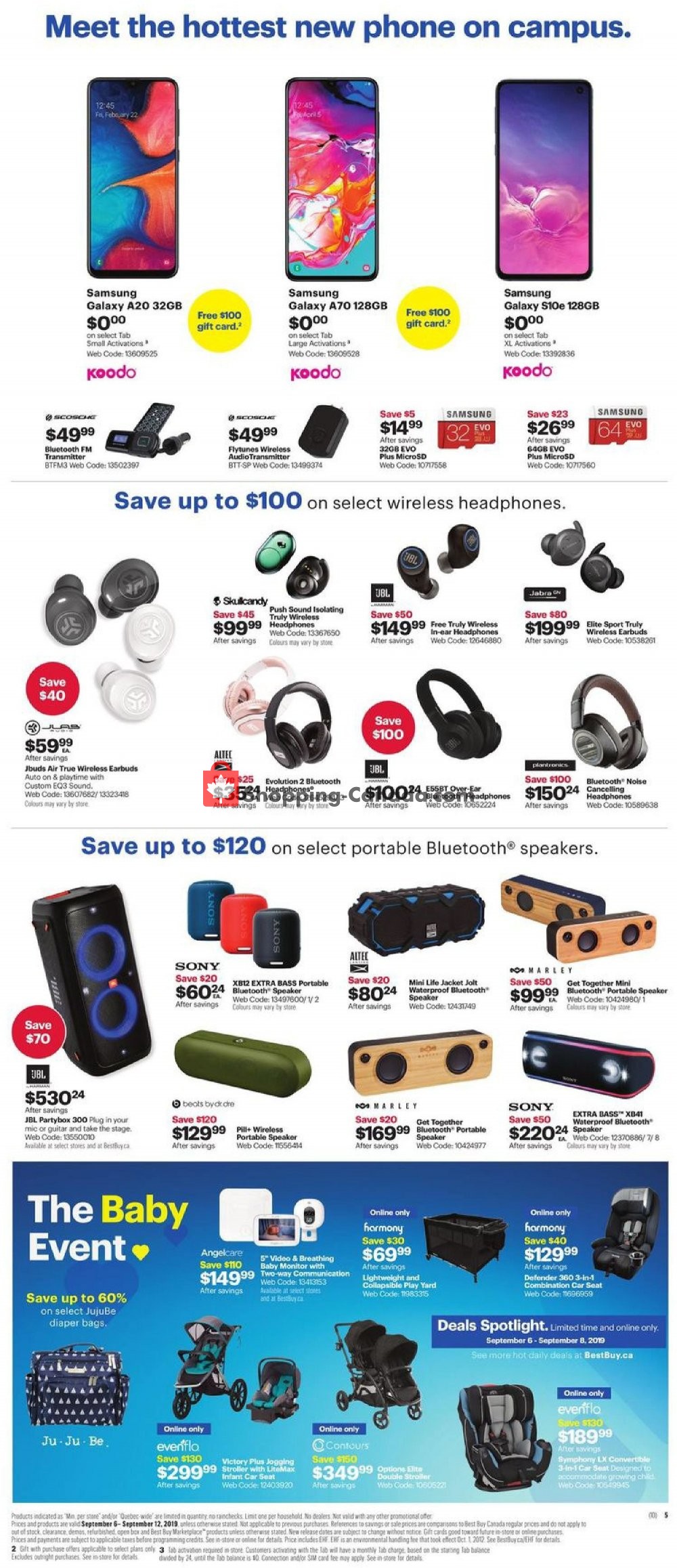 Best Buy flyer from Friday September 6, 2019 to Thursday September 12, 2019 - page 17