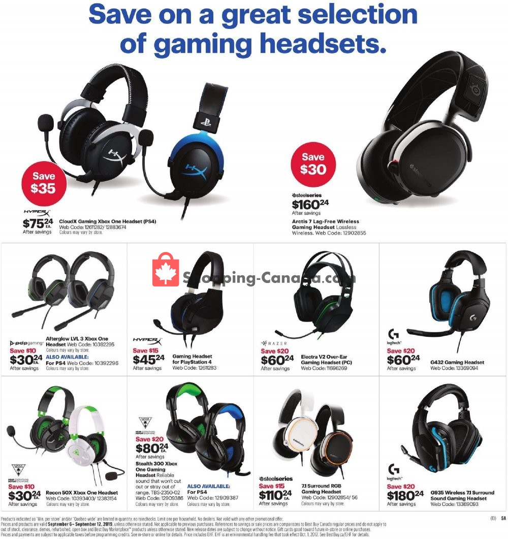 Best Buy flyer from Friday September 6, 2019 to Thursday September 12, 2019 - page 18