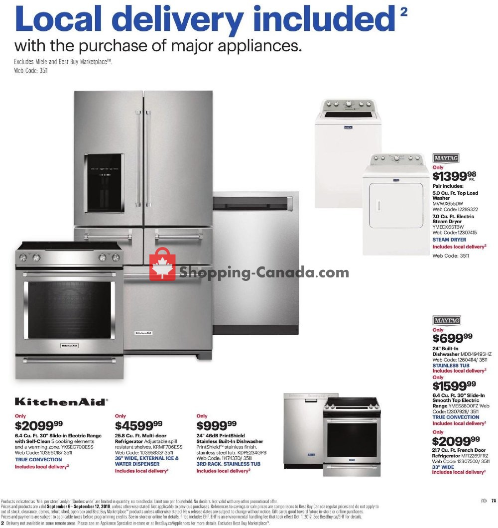 Best Buy flyer from Friday September 6, 2019 to Thursday September 12, 2019 - page 22