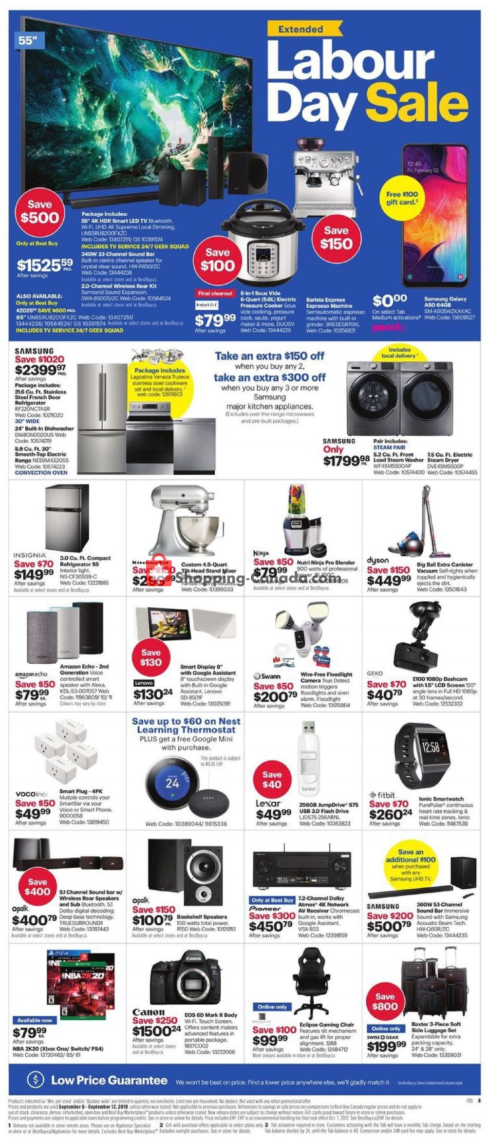 Best Buy flyer from Friday September 6, 2019 to Thursday September 12, 2019 - page 24