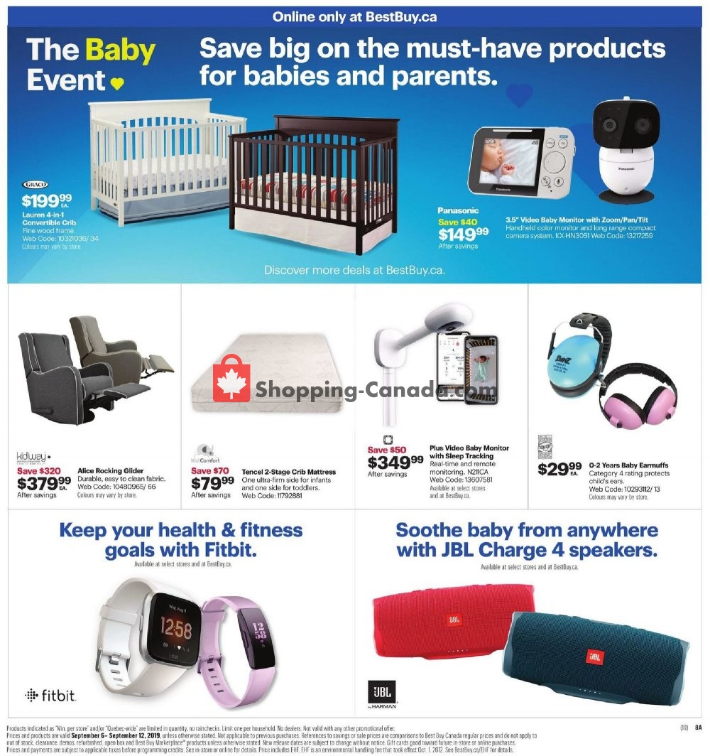 Best Buy flyer from Friday September 6, 2019 to Thursday September 12, 2019 - page 3