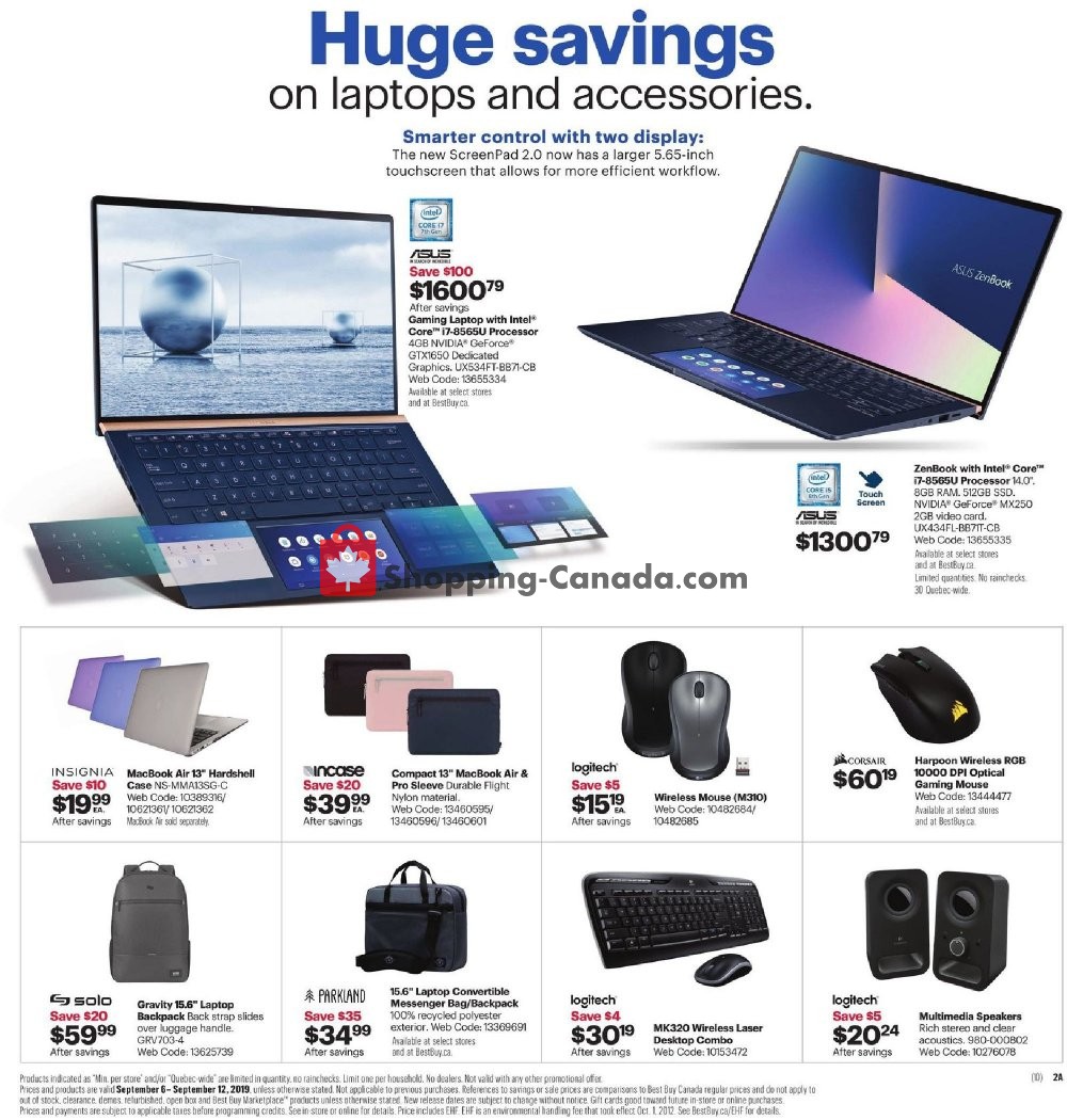 Best Buy flyer from Friday September 6, 2019 to Thursday September 12, 2019 - page 5