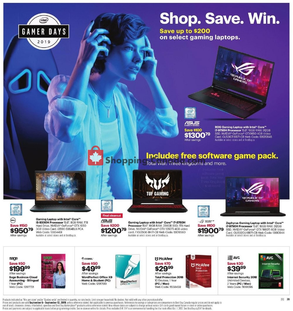 Best Buy flyer from Friday September 6, 2019 to Thursday September 12, 2019 - page 6