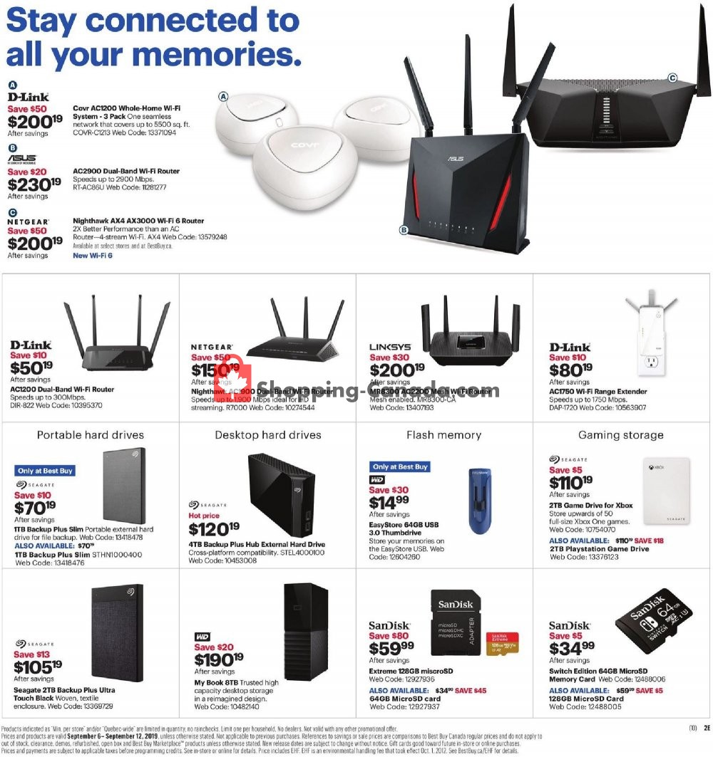 Best Buy flyer from Friday September 6, 2019 to Thursday September 12, 2019 - page 9