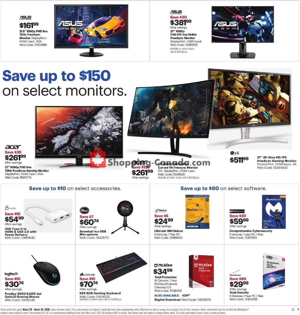Best Buy flyer from Friday March 20, 2020 to Thursday March 26, 2020 - page 10