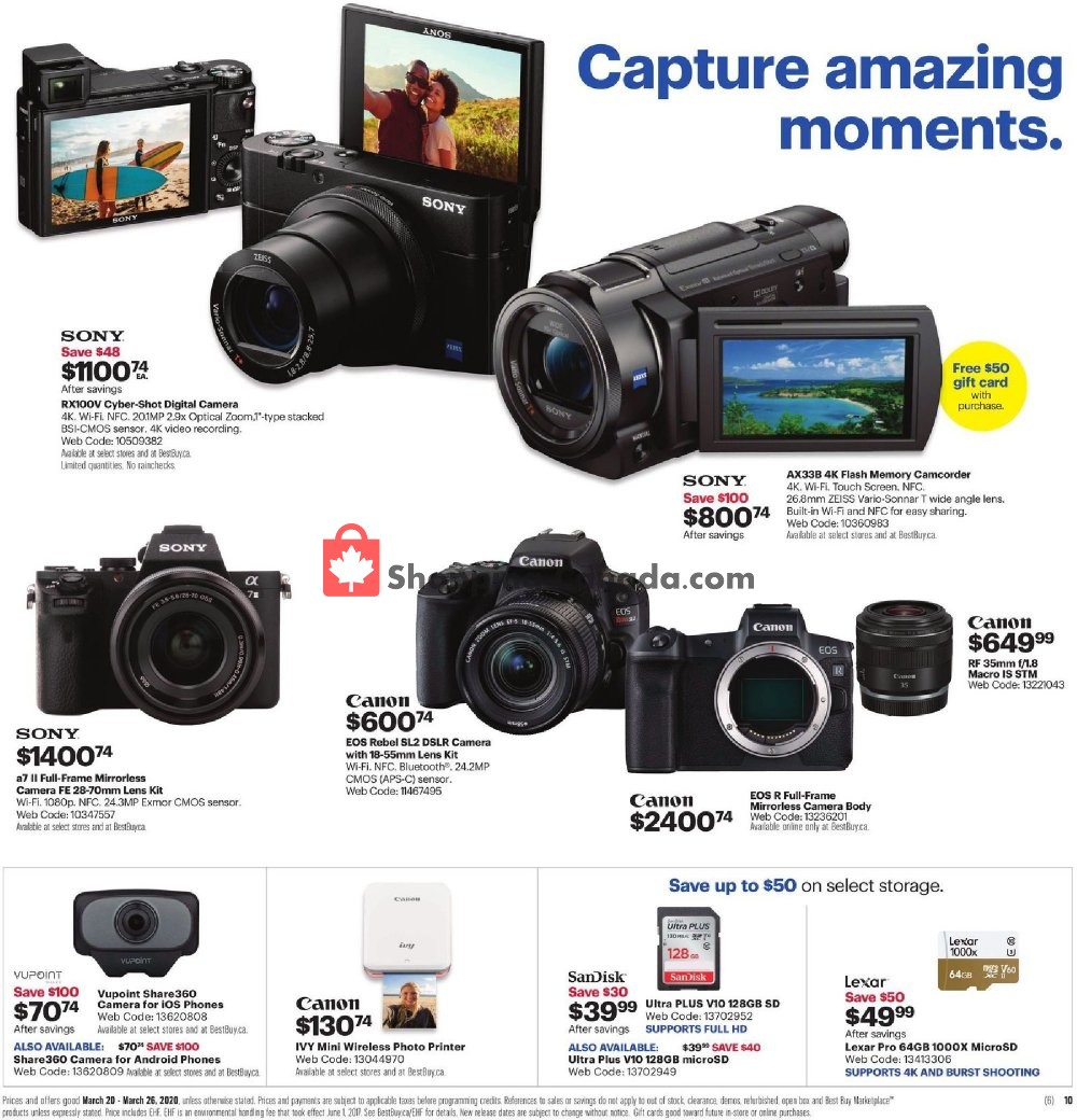 Best Buy flyer from Friday March 20, 2020 to Thursday March 26, 2020 - page 13