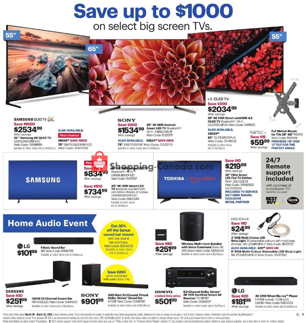Best Buy flyer from Friday March 20, 2020 to Thursday March 26, 2020 - page 14