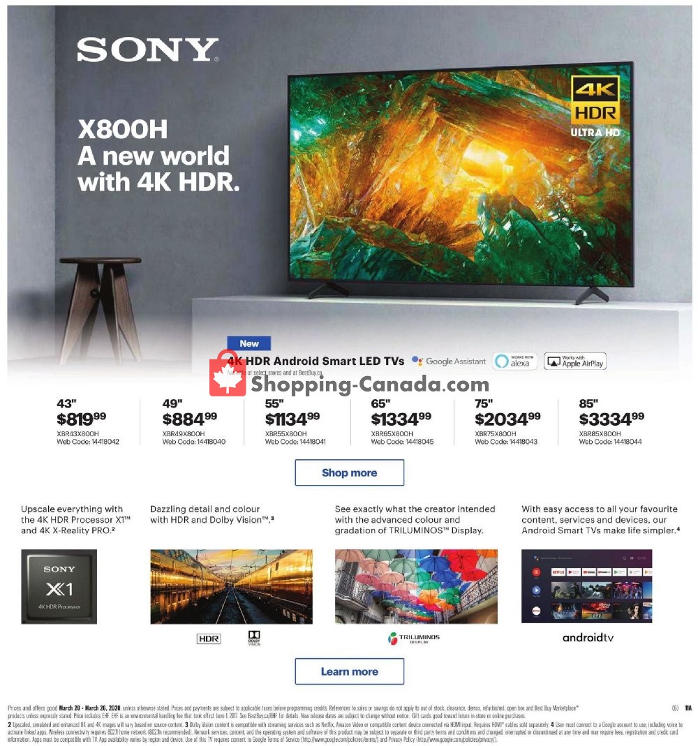 Best Buy flyer from Friday March 20, 2020 to Thursday March 26, 2020 - page 15