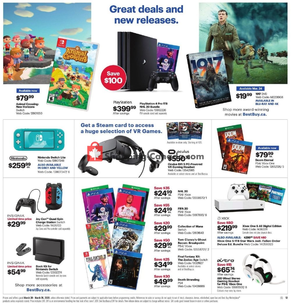 Best Buy flyer from Friday March 20, 2020 to Thursday March 26, 2020 - page 16