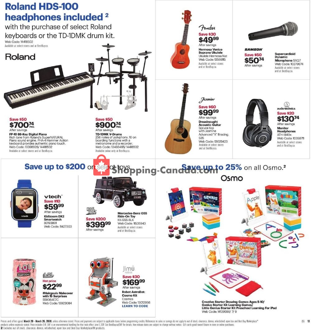 Best Buy flyer from Friday March 20, 2020 to Thursday March 26, 2020 - page 17