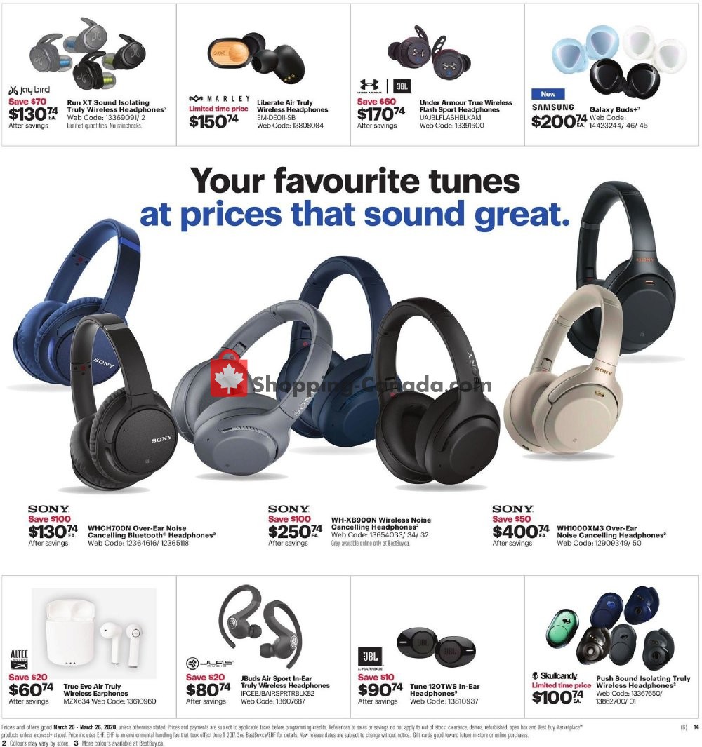 Best Buy flyer from Friday March 20, 2020 to Thursday March 26, 2020 - page 18
