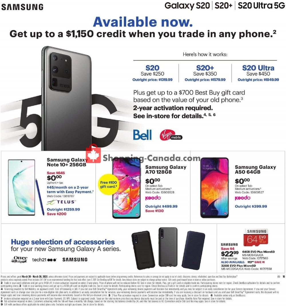 Best Buy flyer from Friday March 20, 2020 to Thursday March 26, 2020 - page 21