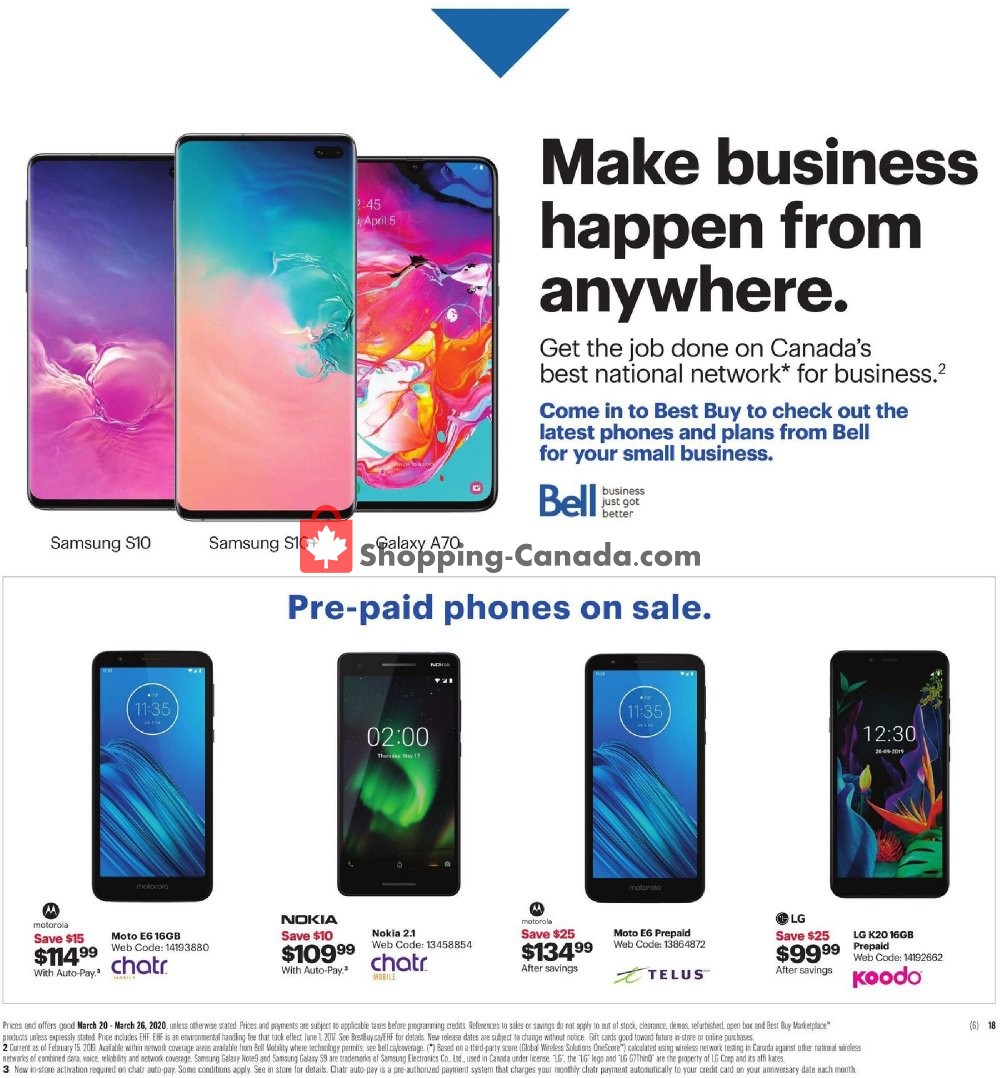 Best Buy flyer from Friday March 20, 2020 to Thursday March 26, 2020 - page 23