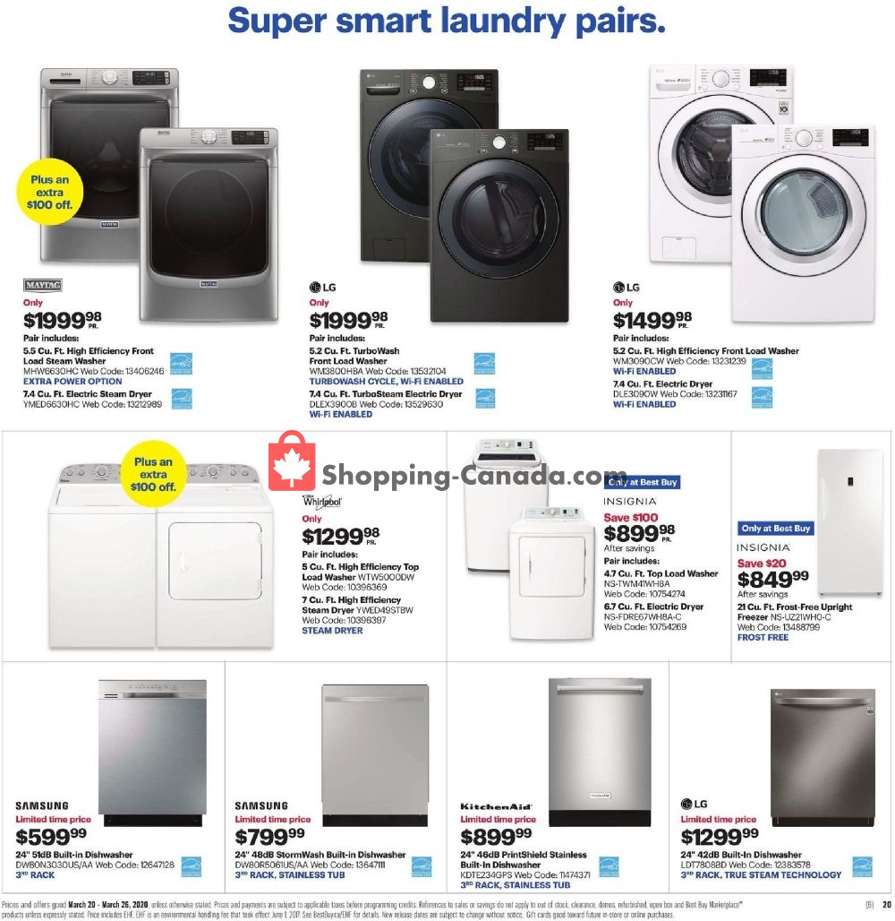 Best Buy flyer from Friday March 20, 2020 to Thursday March 26, 2020 - page 25