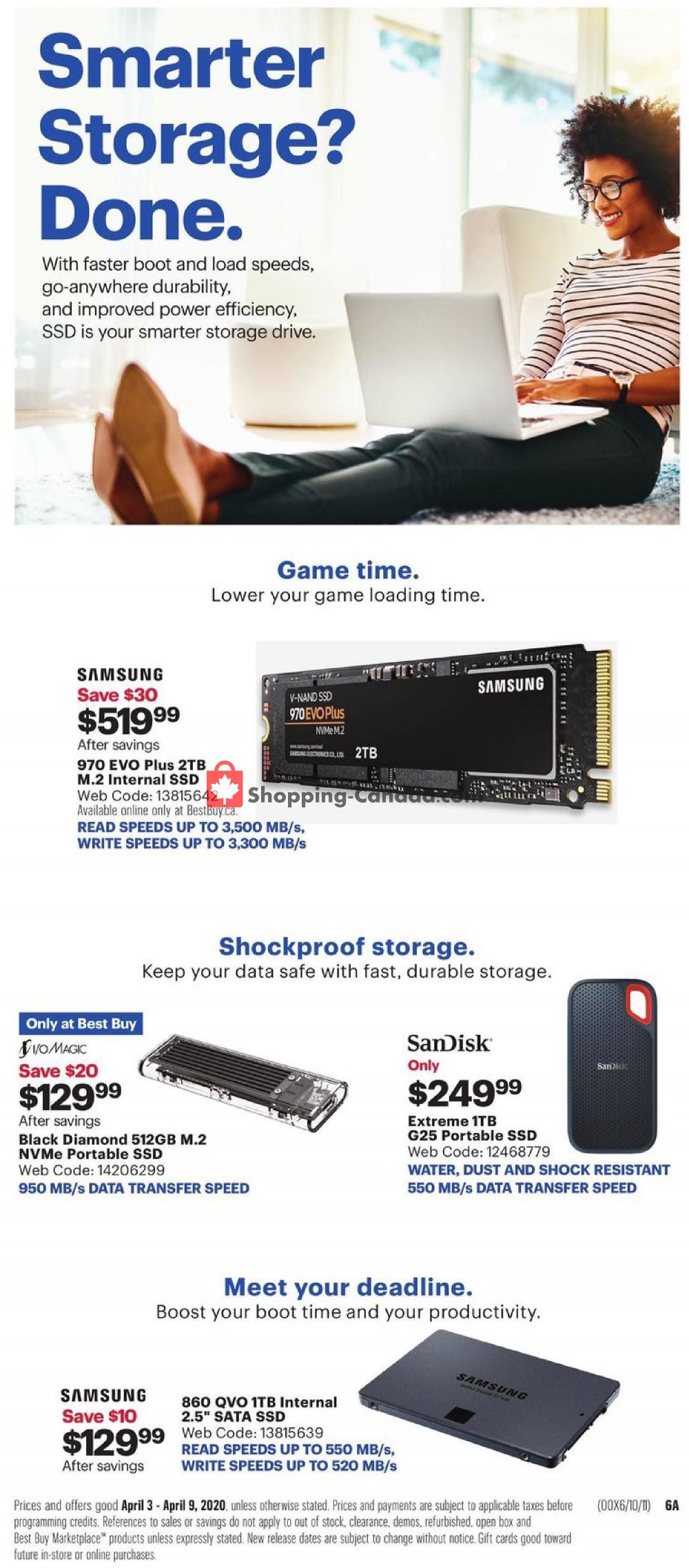 Best Buy flyer from Friday April 3, 2020 to Thursday April 9, 2020 - page 10
