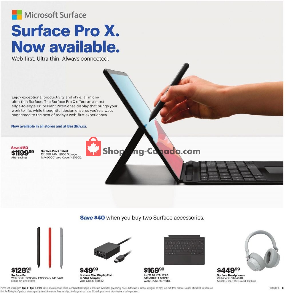 Best Buy flyer from Friday April 3, 2020 to Thursday April 9, 2020 - page 12