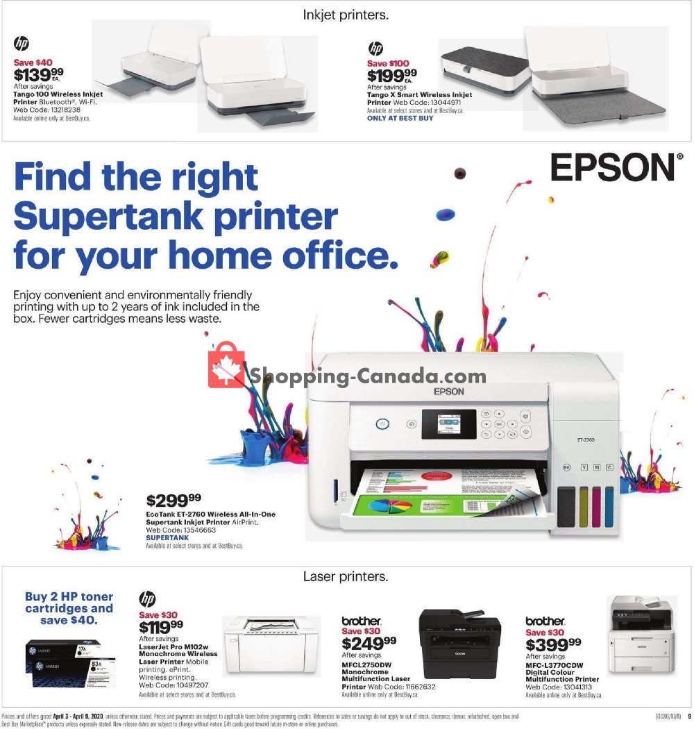 Best Buy flyer from Friday April 3, 2020 to Thursday April 9, 2020 - page 14