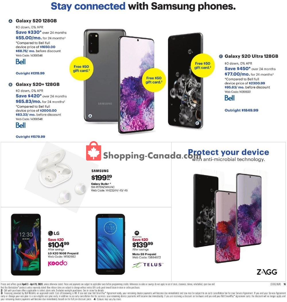 Best Buy flyer from Friday April 3, 2020 to Thursday April 9, 2020 - page 20